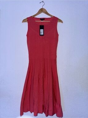 Guess by Marciano Sleeveless Coral Midi Dress